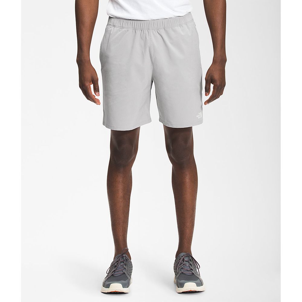 The North Face Shorts Mens Australia - The North Face Wander Grey Flashdry (OFG-192460)